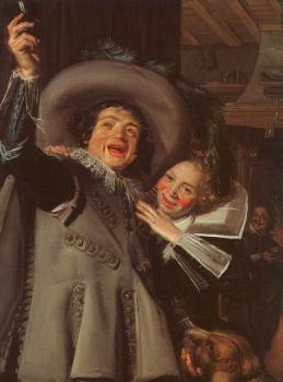 Frans Hals : Yonker Ramp and his Sweetheart
